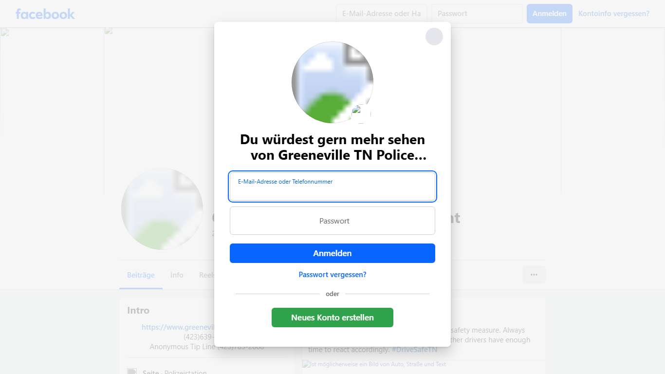 Greeneville TN Police Department Greeneville TN Facebook